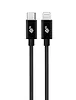 Kabel Lightning MFi - USB C czarny 1m