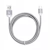 Kabel USB-USB C 1.5m szary sznurek premium