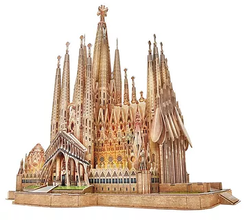 Puzzle 3D - Sagrada Familia led