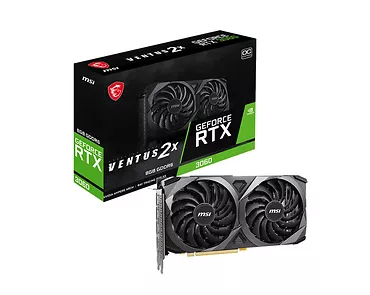 Karta graficzna GeForce RTX 3060 VENTUS 2X OC 8 GB GDDR6 128bit 3DP/HDMI
