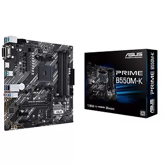 Płyta główna PRIME B550M-K AM4 4DDR4 DVI-D/HDMI M.2 mATX