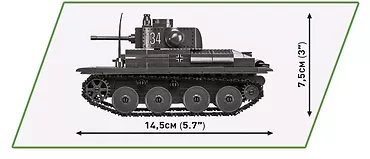 Klocki Bitwa pod Arras 1940 Matilda II kontra Panzer 38(t)