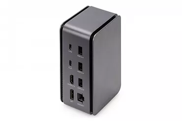 Stacja dokująca USB 4.0 Typ C, 14-portów 8K 30Hz HDMI, DP 1.4, PD 3.0, SD microSD, RJ45