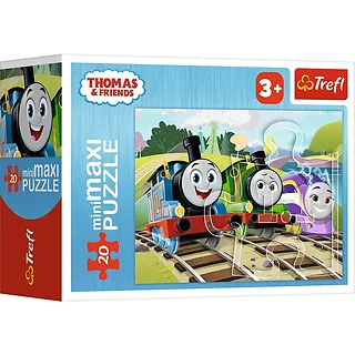 Puzzle 20 elementów miniMaxi Z Tomkiem jest wesoło, Tomek i Przyjaciele