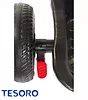Rowerek trójkołowy obracany 360  BT-13 Biała rama - czerwony