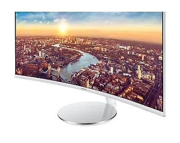 Monitor 34 cale LC34J791WTPXEN VA 3440x1440 Ultra WQHD 21:9 1xHDMI/1xDP/2xThunderbolt 3.0 4 ms (GTG) głośniki zakrzywiony biały HAS 100Hz 2Yd2d