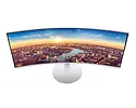 Monitor 34 cale LC34J791WTPXEN VA 3440x1440 Ultra WQHD 21:9 1xHDMI/1xDP/2xThunderbolt 3.0 4 ms (GTG) głośniki zakrzywiony biały HAS 100Hz 2Yd2d