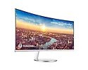 Monitor 34 cale LC34J791WTPXEN VA 3440x1440 Ultra WQHD 21:9 1xHDMI/1xDP/2xThunderbolt 3.0 4 ms (GTG) głośniki zakrzywiony biały HAS 100Hz 2Yd2d