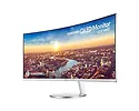 Monitor 34 cale LC34J791WTPXEN VA 3440x1440 Ultra WQHD 21:9 1xHDMI/1xDP/2xThunderbolt 3.0 4 ms (GTG) głośniki zakrzywiony biały HAS 100Hz 2Yd2d