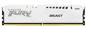 Pamięć DDR5 Fury Beast 128GB(4*32GB)/5600 CL40 biała