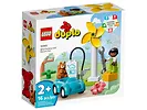 LEGO DUPLO 10985 Turbina wiatrowa i samochód elektryczny