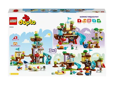 LEGO DUPLO Town - Domek na drzewie 3w1 10993