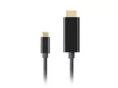 Kabel USB-C(M)->HDMI(M) 4K 60HZ czarny