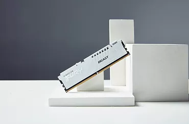 Pamięć DDR5 Fury Beast 32GB(2*16GB)/6000 CL40 biała