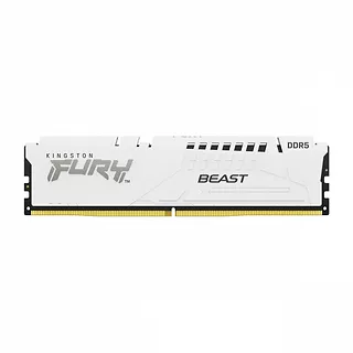 Pamięć DDR5 Fury Beast 32GB(2*16GB)/6000 CL40 biała