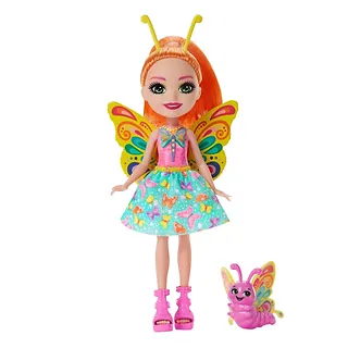 Lalka Enchantimals Motyl + figurka