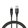 Kabel USB - Lightning z wyświetlaczem, 12W, 1m, CL-173