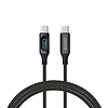 Kabel USB - USB C z wyświetlaczem, 100W, CL-174