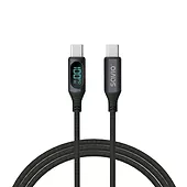 Kabel USB - USB C z wyświetlaczem, 100W, CL-174