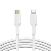 Kabel BoostCharge USB-C do Lightning 1m biały