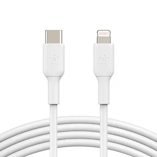 Kabel BoostCharge USB-C do Lightning 1m biały