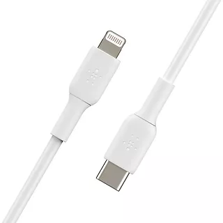 Kabel BoostCharge USB-C do Lightning 1m biały