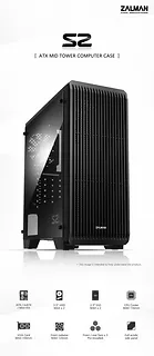 Obudowa S2 ATX Mid Tower PC Case 120mm fan