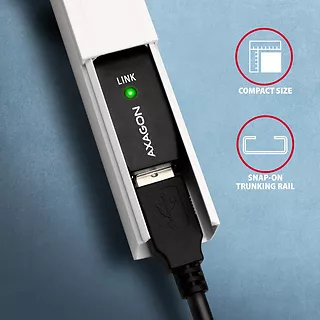 ADR-205 USB 2.0 A-M -> A-F aktywny kabel przedłużacz/wzmacniacz 5m