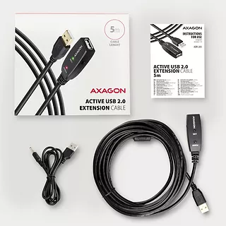 ADR-205 USB 2.0 A-M -> A-F aktywny kabel przedłużacz/wzmacniacz 5m