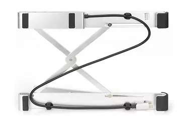 Podstawka przenośna ze zintegrowanym koncentratorem USB-C, 5 portów, na laptop 10