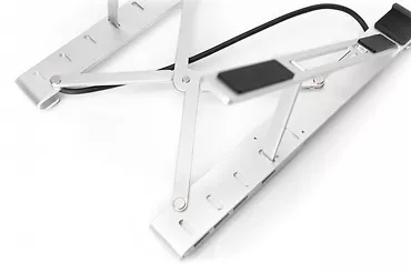 Podstawka przenośna ze zintegrowanym koncentratorem USB-C, 5 portów, na laptop 10