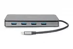 Stacja dokująca USB-C, 11-portów, z możliwością instalacji M.2 SSD, 4K 30Hz, PD 3.0, RJ45