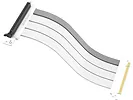 Riser PCI 4.0 x16 na taśmie 30cm Biały