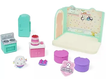 Zestaw z figurką Koci Domek Gabi: Magiczne Pomieszczenia do Domku Asortyment