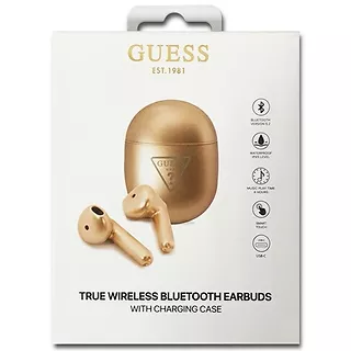 Słuchawki Bluetooth TWS GUTWST82TRD Złote