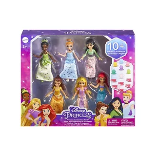 Lalki Disney Princess Podwieczorek Księżniczek zestaw 6 lalek