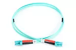 Patch cord światłowodowy FO LC-LC MM 50/125 OM3 duplex LSOH 2m