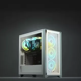 Obudowa 4000D Airflow TG biała Mid Tower ATX