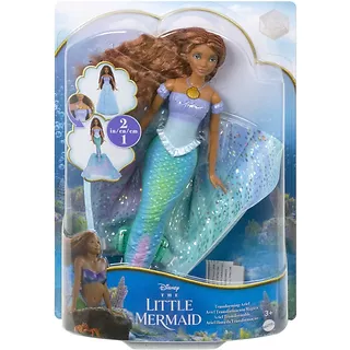 Lalka Disney Mała Syrenka Arielka lalka filmowa - syrenka magiczna przemiana