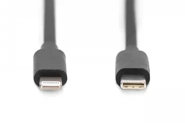 Kabel USB 2.0 spiralny USB C/Lightning, PD 20W, MFI, max. 1m Czarny