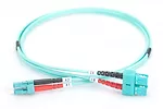 Patchcord światłowodowy FO LC-SC MM 50/125 OM3 duplex LSOH 5m