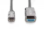 Kabel adapter hybrydowy AOC USB Typ C na HDMI 4K 60Hz 15m