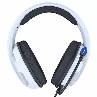 Słuchawki gamingowe X27 RGB białe (przewodowe)