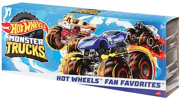 Pojazdy Hot Wheels 1:64 3-pak