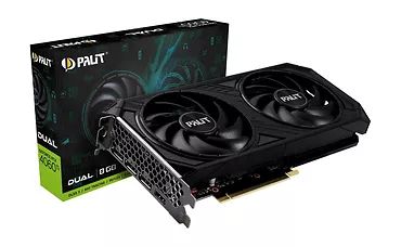 Karta graficzna GeForce RTX 4060 Ti Dual 8GB GDDR6 128bit 3DP/HDMI