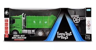 Auto miejskie Śmieciarka zdalnie sterowana Funny Toys For Boys  R/C
