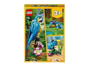 Klocki Creator 31136 Egzotyczna papuga 3w1
