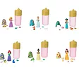 Laleczka Disney Princess Royal Color Reveal księżniczka mix