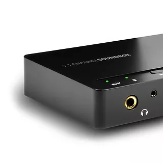 ADA-71 Zewnętrzna karta dzwiękowa, Soundbox USB real 7.1 audio adapter, SPDIF in/out