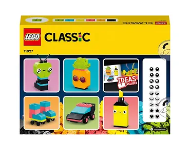 LEGO Classic - Kreatywna zabawa neonowymi kolorami 11027